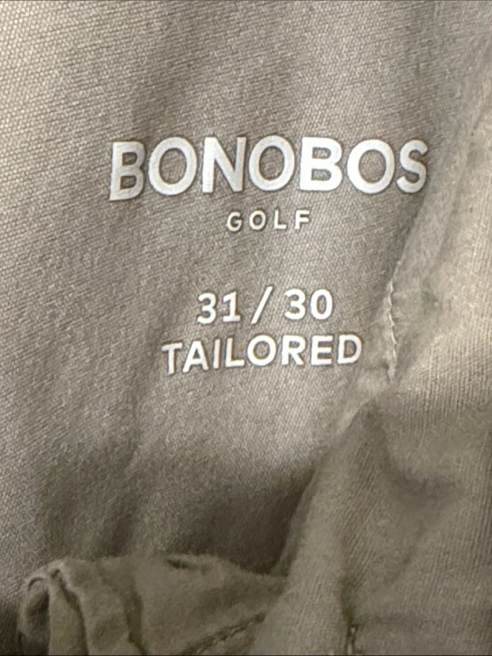 BONOBOS Golf Men's Straight Chinos in Light Gray